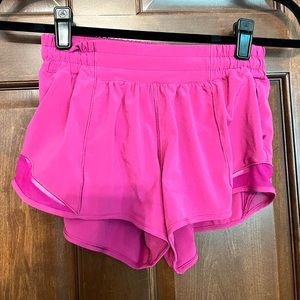 Lululemon 2.5” Hotty Hot Low-Rise Shorts